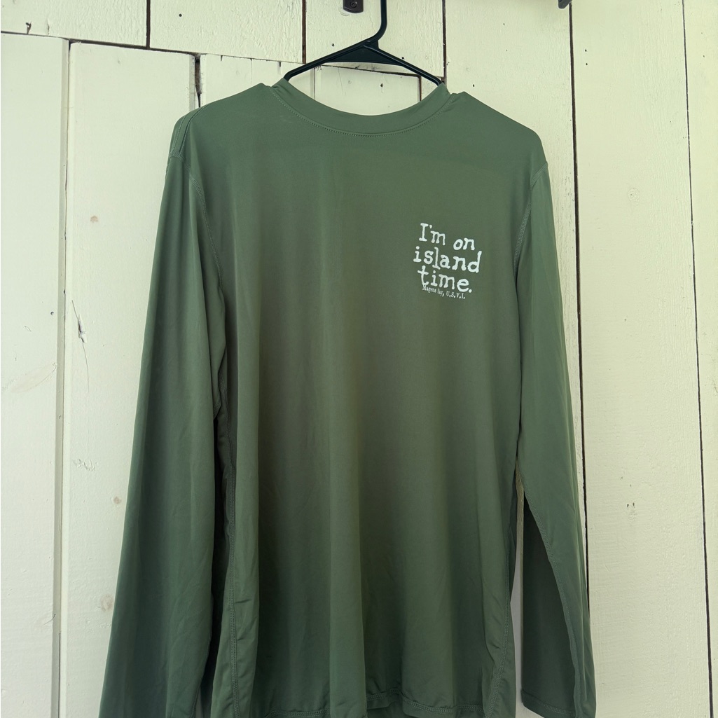 Green Spf Sun Protection Long Sleeve